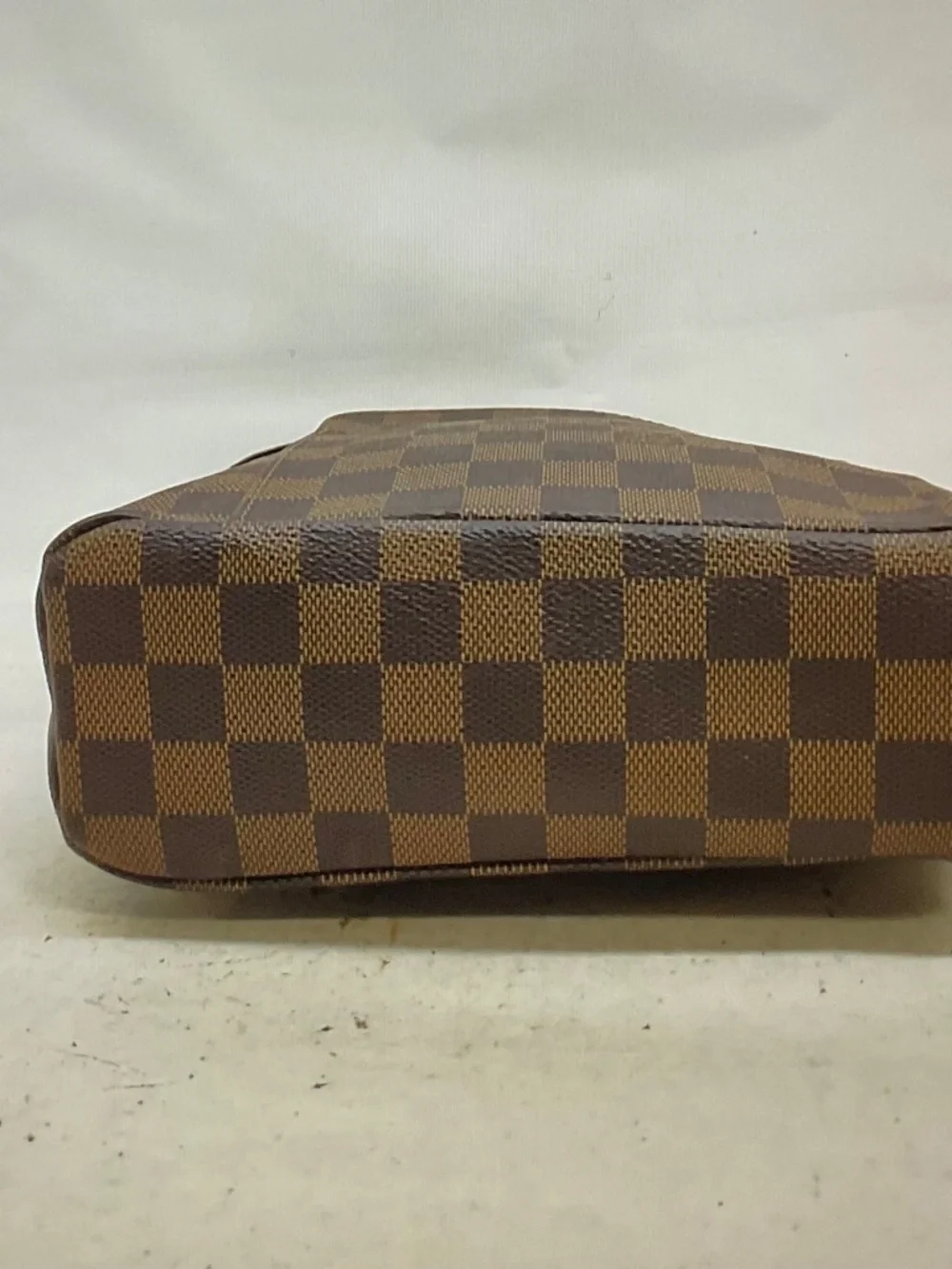 Louis Vuitton N41442 Olav PM Ebene Damier Shoulder Bag Brown France 5662237.